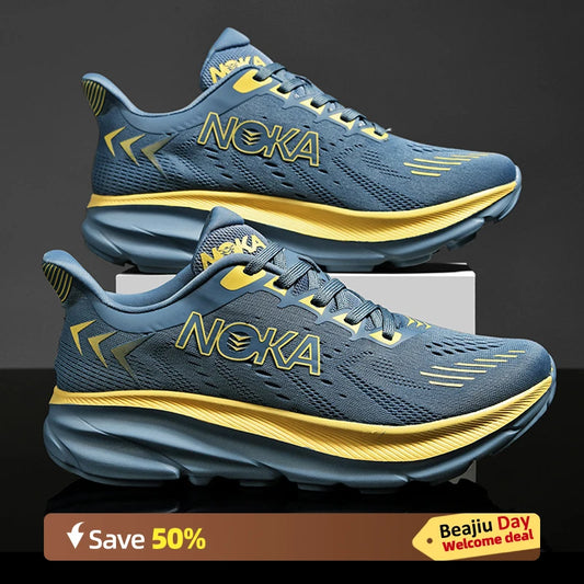 Marathon Carbon Plate Air Cushion Sports Running Shoes - Breathable, Lightweight, Comfortable Athletic Sneakers for Men & Women, Nonskid
