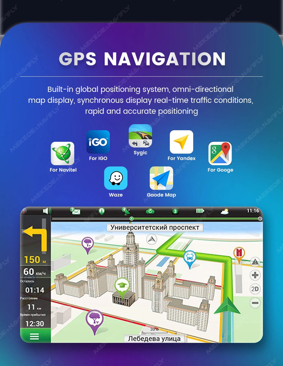 Android 13 Wireless CarPlay Multimedia Player – 7/8/9" IPS Screen GPS & WiFi Car Radio for VW Passat, Golf, Polo, Jetta & Skoda