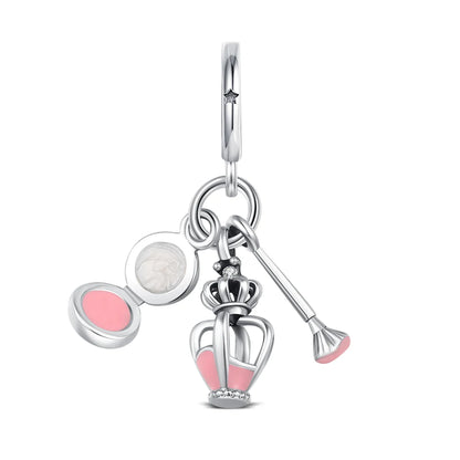 925 Sterling Silver Robot & Sea Turtle Charms Pendant — Moon Bead Bracelet Accessory, DIY Fashion Jewelry Gift for Women