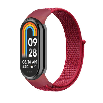 Sport Nylon Loop Strap for Xiaomi Mi Band 9 8 NFC – Replacement Wristband for Mi Band 7 6 5 4 3