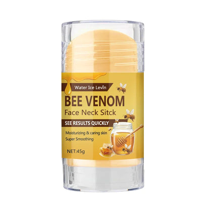 Bee Venom Face and Neck Firming Stick - Collagen and Vitamin C Moisturizing Skin-Smoothing Treatment