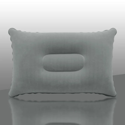 Inflatable Air Pillow Bed – PVC Nylon Camping & Travel Pillow for Neck and Back Support