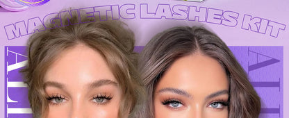 Magnetic Eyelashes Kit – Natural Look Cat Eye Lashes with Applicator, Reusable, No Glue or Eyeliner (PH309)