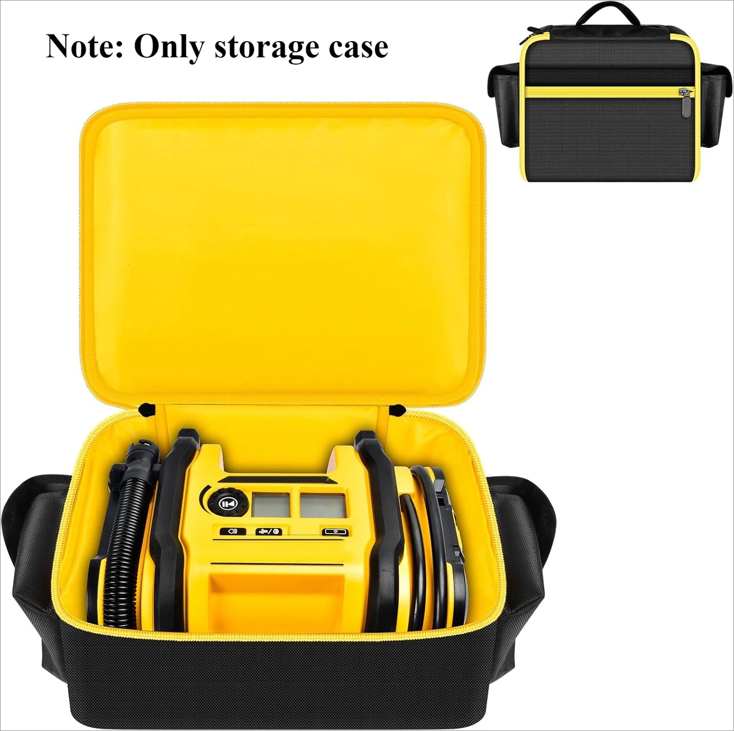 DEWALT 20V MAX Tire Inflator Storage Bag - Protective Air Compressor Carrying Case Organizer for DCC020IB