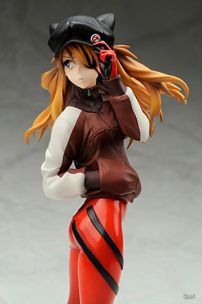 22cm Neon Genesis Evangelion Anime Figure – Asuka Langley Soryu & Rei Ayanami Action Collectible