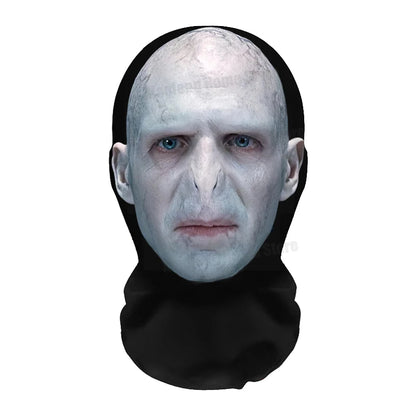 3D Printed Realistic Face Mask - Stretch Mesh Full Head Cosplay Balaclava for Role Play & Hip Hop Costume