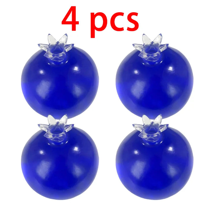 Blueberry Squeeze Sensory Stress Ball - Slow-Rebound Silicone Massage & Relaxation Toy