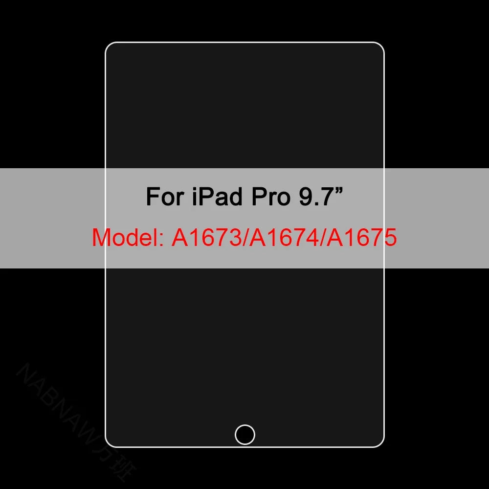 3-Pack Tempered Glass Screen Protector - Apple iPad 10th 9th 8th 7th Mini Air & Pro Series