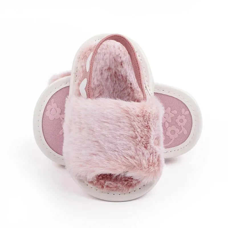 Meckior Baby Walking Shoes — Breathable Soft Sandals for Girls, Color Block Garden Shoes 0-18M