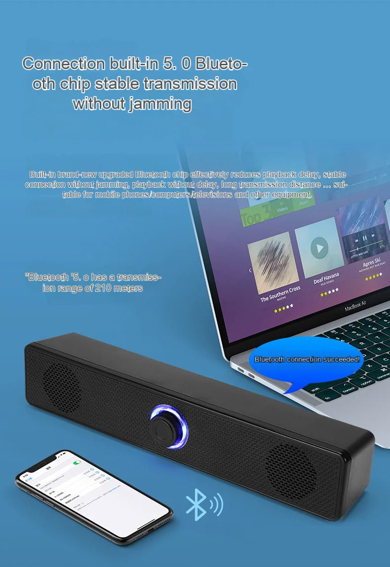 High-Quality Desktop Bluetooth & Wired Microphone with Built-in Speaker – Dual-Purpose High-Volume Audio