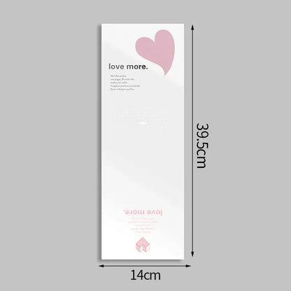 5/10PCS Transparent Flower Wrapping Bags – Gift Packaging with Handle for Weddings, Birthdays, Candy & Flower Box Decor