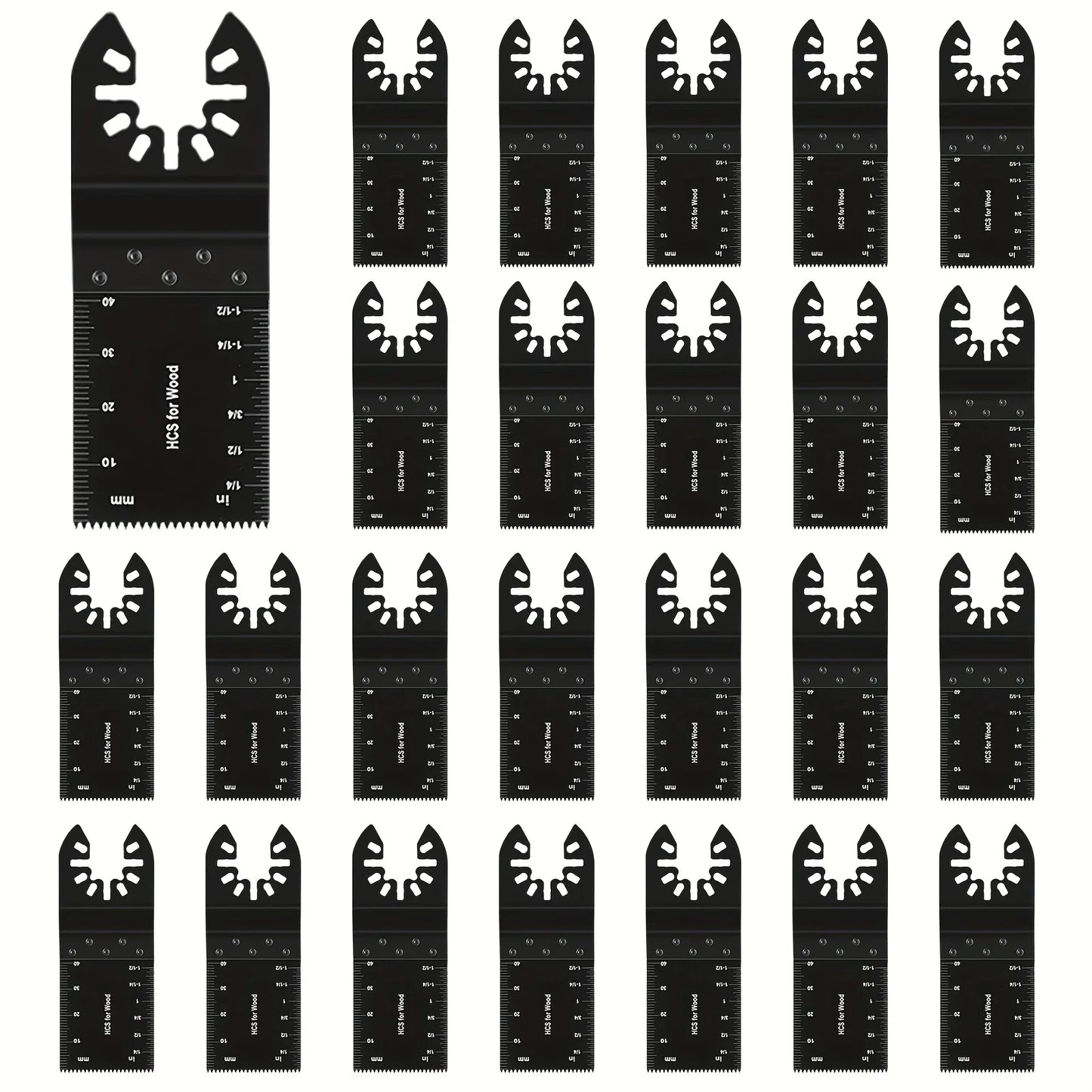 Metal Oscillating Saw Blades – Durable Quick-Release Multi-Tool Cutter for Wood & Plastic Cutting, Universal Fit Accessories