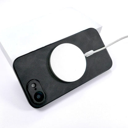 Luxury PU Leather MagSafe Case - Premium Wireless Charging Cover for iPhone 17, 16, 15, 14, 13 & 12 Pro Max