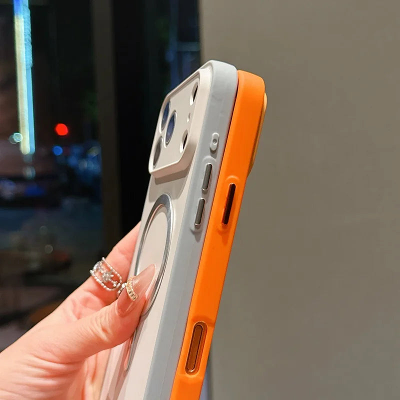 Luxury Skin Feel Magnetic Phone Case - Camera Protection Soft Cover for Xiaomi 12T, 13T, 14T, 15T & 17T Pro Series