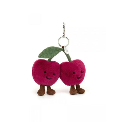 New Jelly Cherry Key Chain – Cute Bag Pendant & Doll Accessory for Girls and Women Holiday Gifts