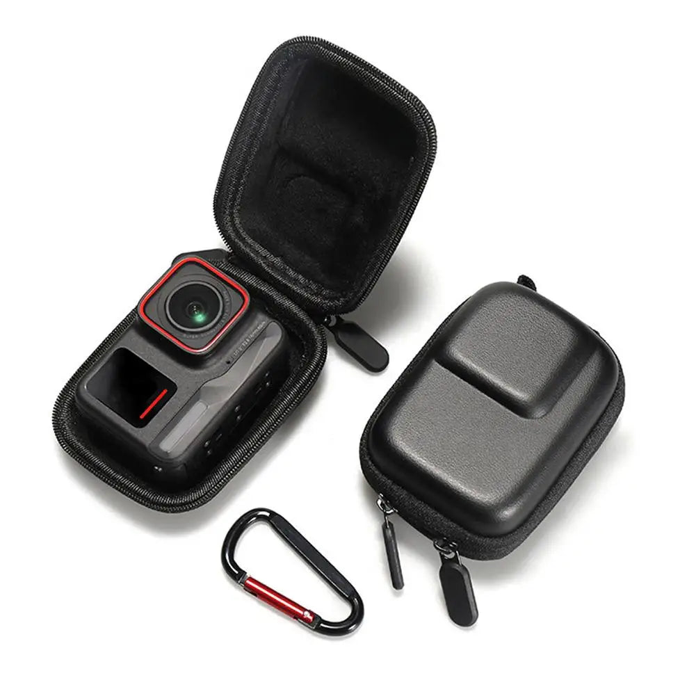 Insta360 Ace Pro Camera Case - EVA Protective Travel Storage Bag with Hook Organizer