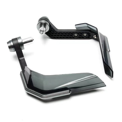 Universal 7/8" Windproof Handlebar Protectors – Aluminum Brake Lever Guards for Motorcycle, Scooter, Mountain and E-Bike