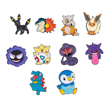 Cartoon Gengar Enamel Pins – Cute Lapel Brooches for Women, Men & Kids, Backpack & Shirt Accessories Gift