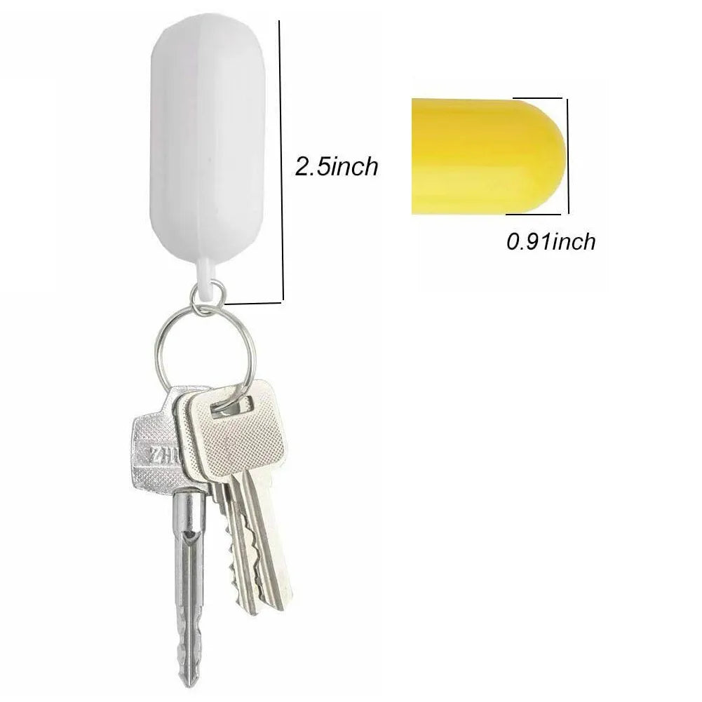 2PCS Floating Keyring for Boat & Kayak – Buoyant Keychain for Marine Sailing, Boat Fender Accessory