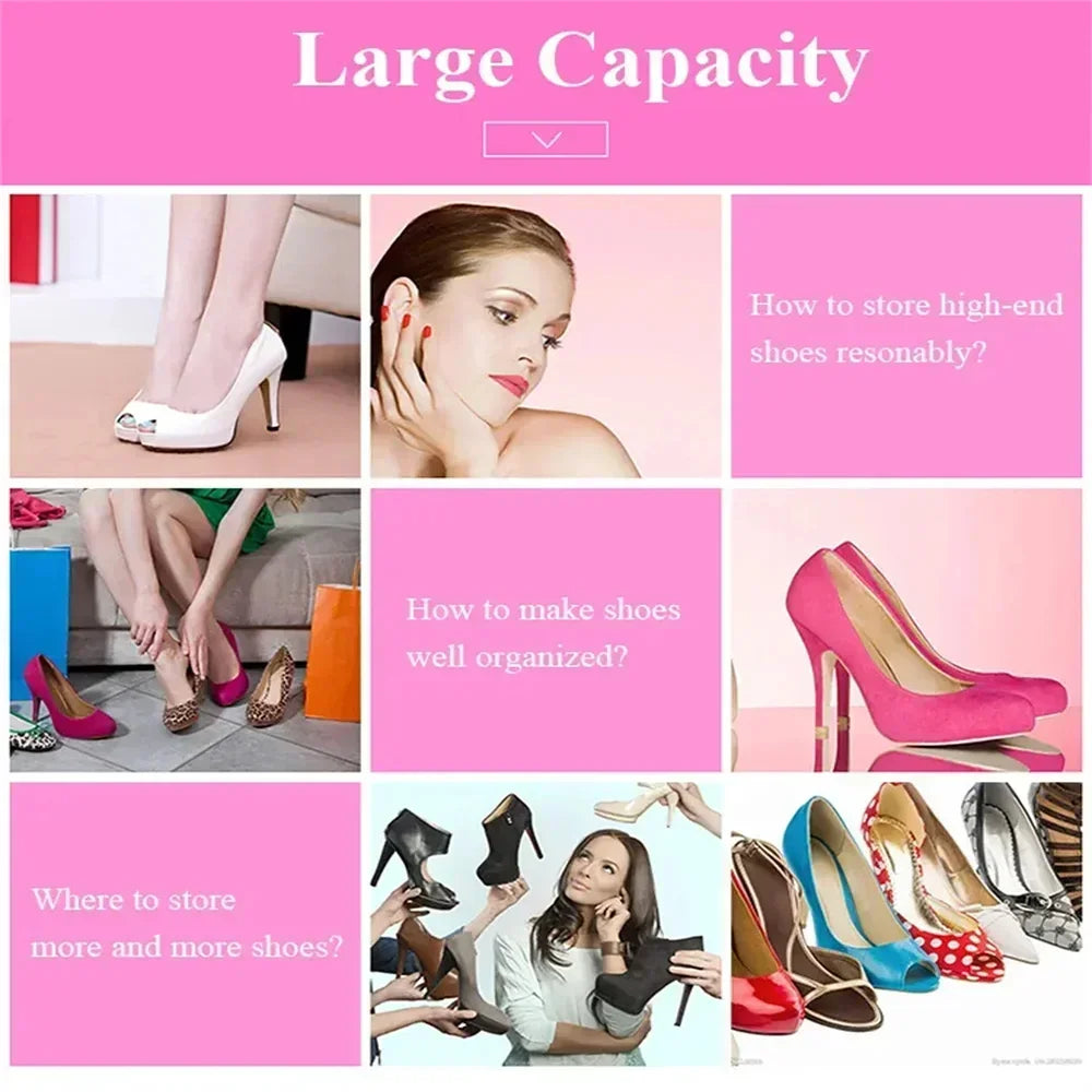 Multilayer Dustproof Shoe Storage Rack – Space-Saving Nonwoven Shoe Cabinet & Organizer for Home Furniture