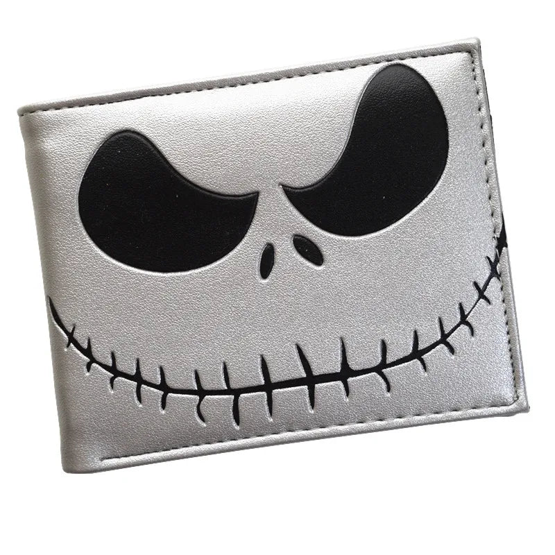 The Nightmare Before Christmas PU Leather Wallet — Credit Card Holder Purse with Coin Pocket, New Arrival