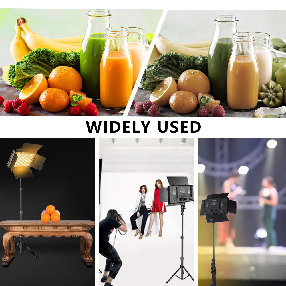 U800 RGB LED Photo Studio Light – Video Recording Panel Lamp for YouTube, TikTok & Live Streaming
