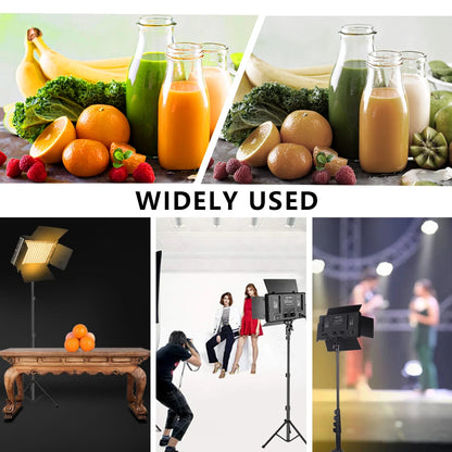 U800 RGB LED Photo Studio Light – Video Recording Panel Lamp for YouTube, TikTok & Live Streaming