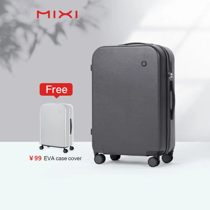 Mixi Puristic Design Hardside Travel Luggage – Rolling Suitcase with Wheels for Men & Women, Carry-On 16/20 Inch & Large 22/24/26/28 Inch Trolley Case