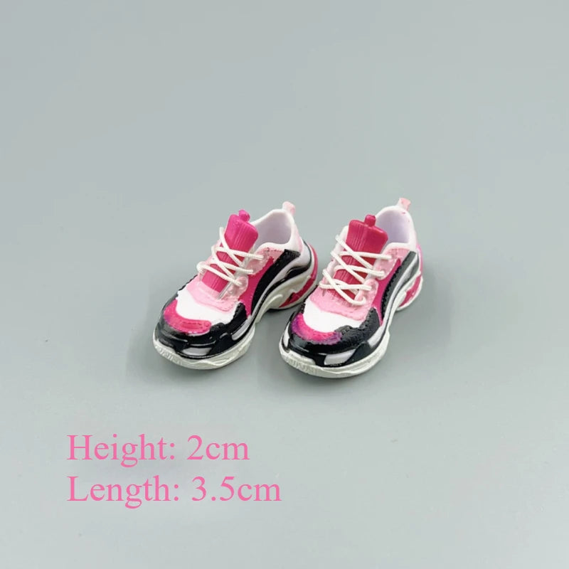 3.5cm Sport Shoes — 1/6 Scale Blythe Doll Dress-Up Accessories