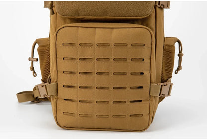 QT&QY 25L/45L Tactical Backpack – Outdoor Survival & Hiking Rucksack for Men & Women, Bug Out Bag with Bottle Holder