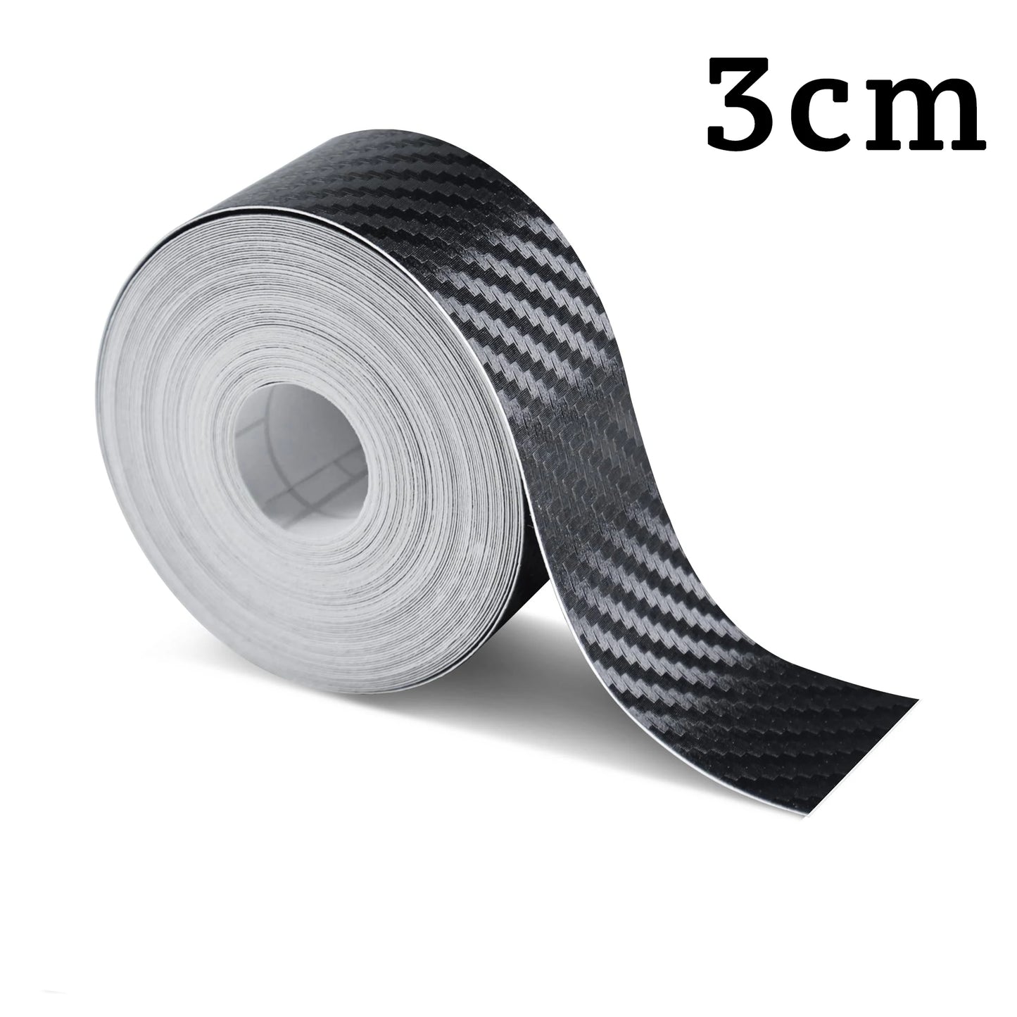 Nano Carbon Fiber 3D Car Tape Sticker 1–10m – Waterproof Door & Mirror Edge Protector Strip DIY Adhesive Protective Film for Vehicles