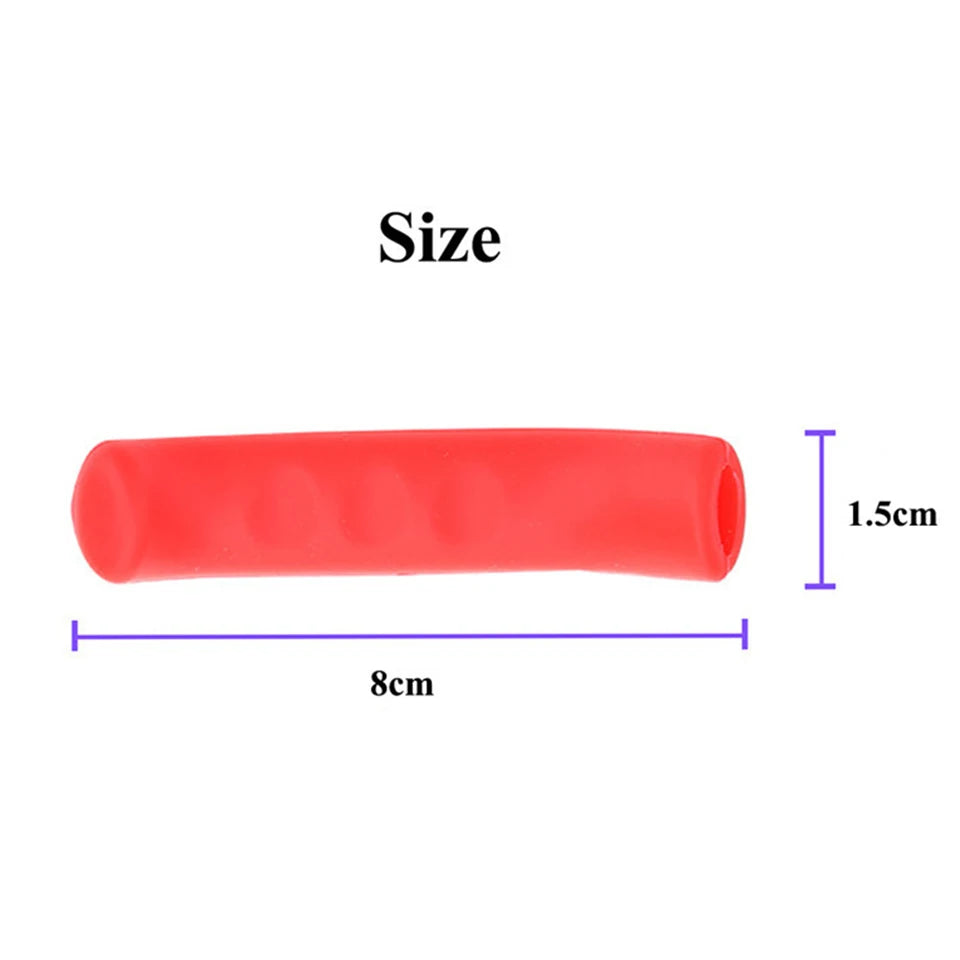 2PCS Brake Handle Grips Cover for Xiaomi M365 PRO Electric Scooter - Anti-Skid Foot Support Case, Blue Skateboard Accessories