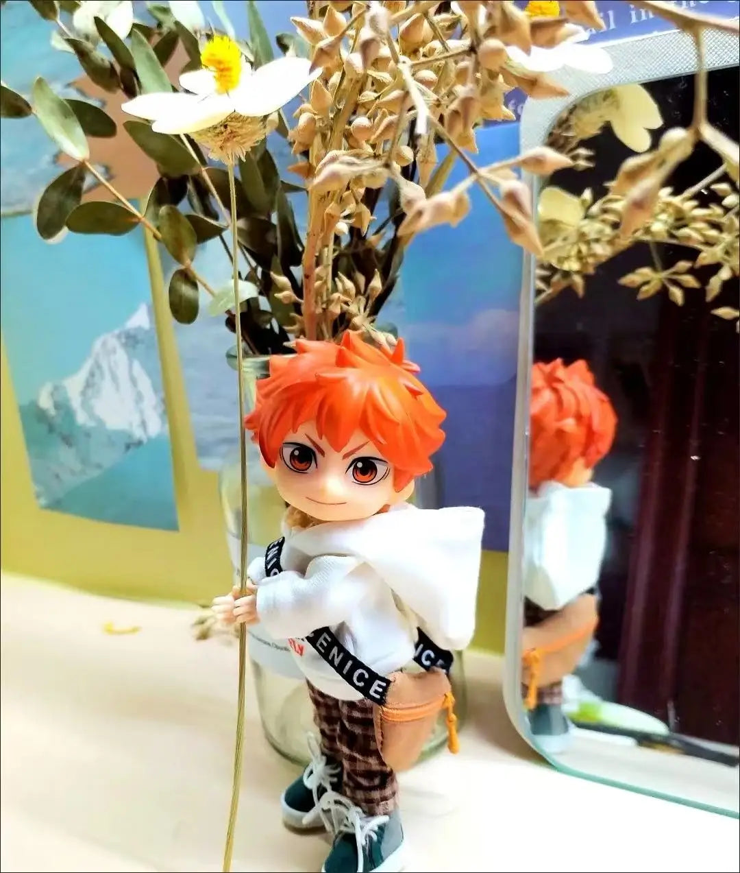 17cm Labubu V1/V2 Crossbody Bag for BJD Dolls – Cute 1/6, 1/8, 1/12 Doll Accessories & Waist Belt Bag Gift