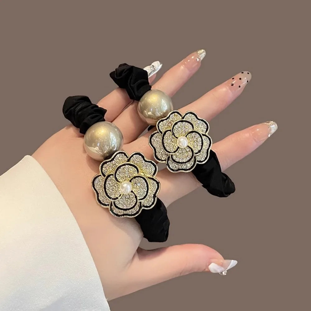 Flower Diamond Hair Bands - Y2K Colorful Hair Accessories for Stylish Everyday Looks