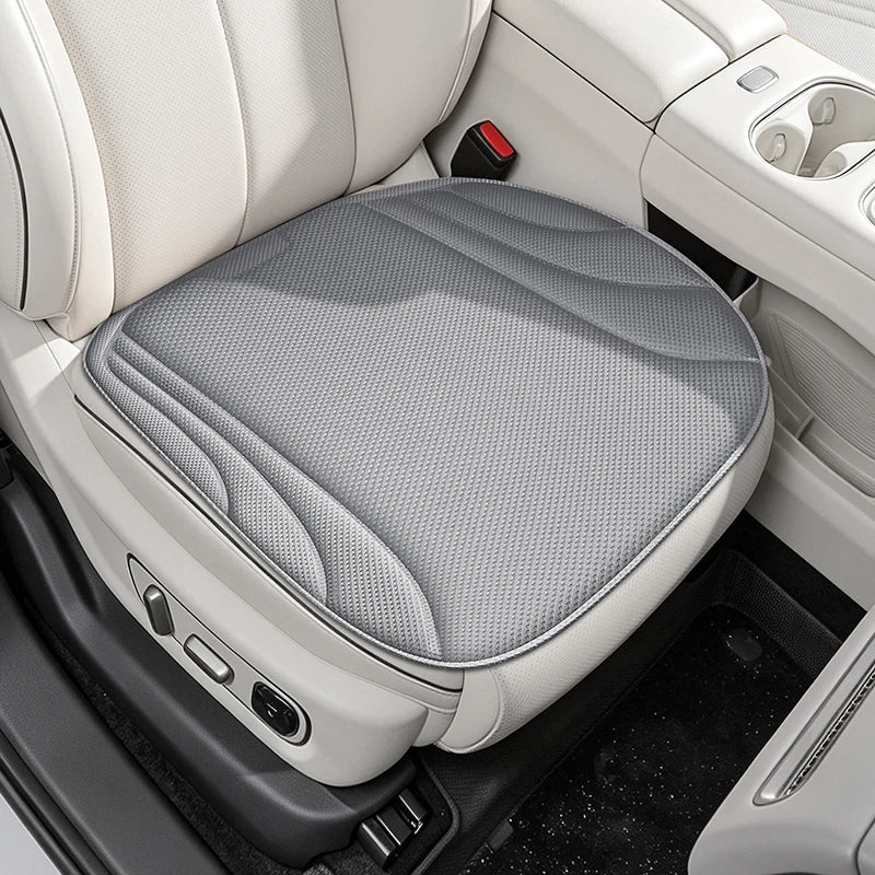 LEIBOO Breathable Car Seat Cushion - Universal Summer Seaweed Fiber Seat Protector with Non-Slip, Wear-Resistant Design