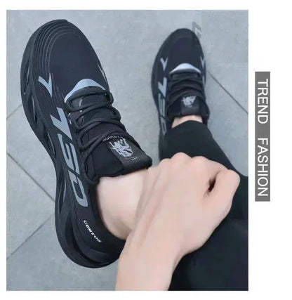 Men’s Casual Slip-On Sneakers – Lightweight Breathable Running, Walking, Training & Tennis Shoes