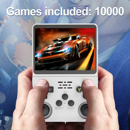R36S Retro Handheld Video Game Console: Linux System, 3.5-inch IPS Screen - Portable Handheld Video Player with 64GB Storage, Loaded with 15,000 Games!