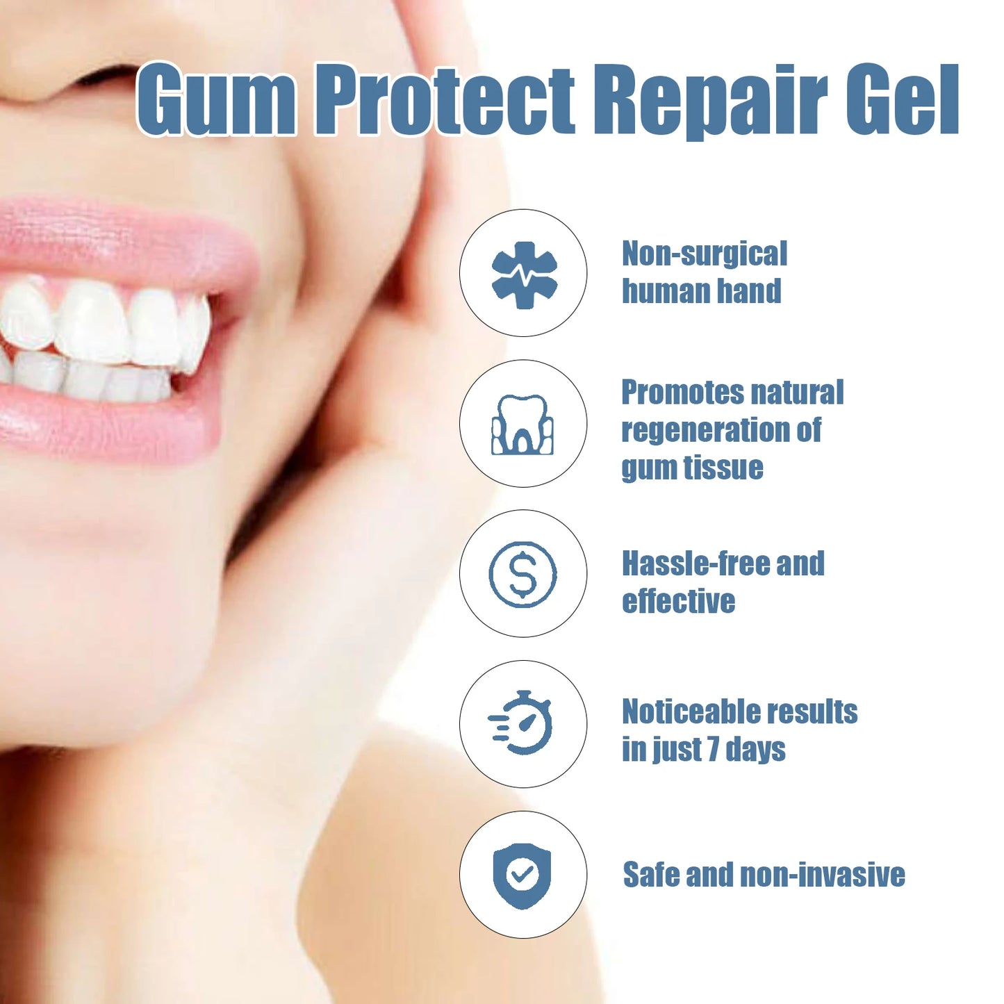 Dental Repair Gel – Deep-Cleaning Tooth & Gum Care, Soothes Inflamed Gums & Reduces Bad Breath