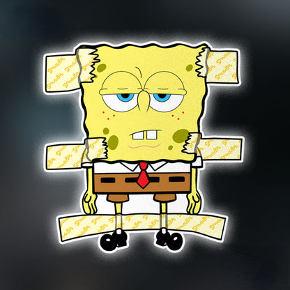 SpongeBob & Patrick Star Car Reflective Stickers — Waterproof Anime Window Decals for Car Decor Accessories