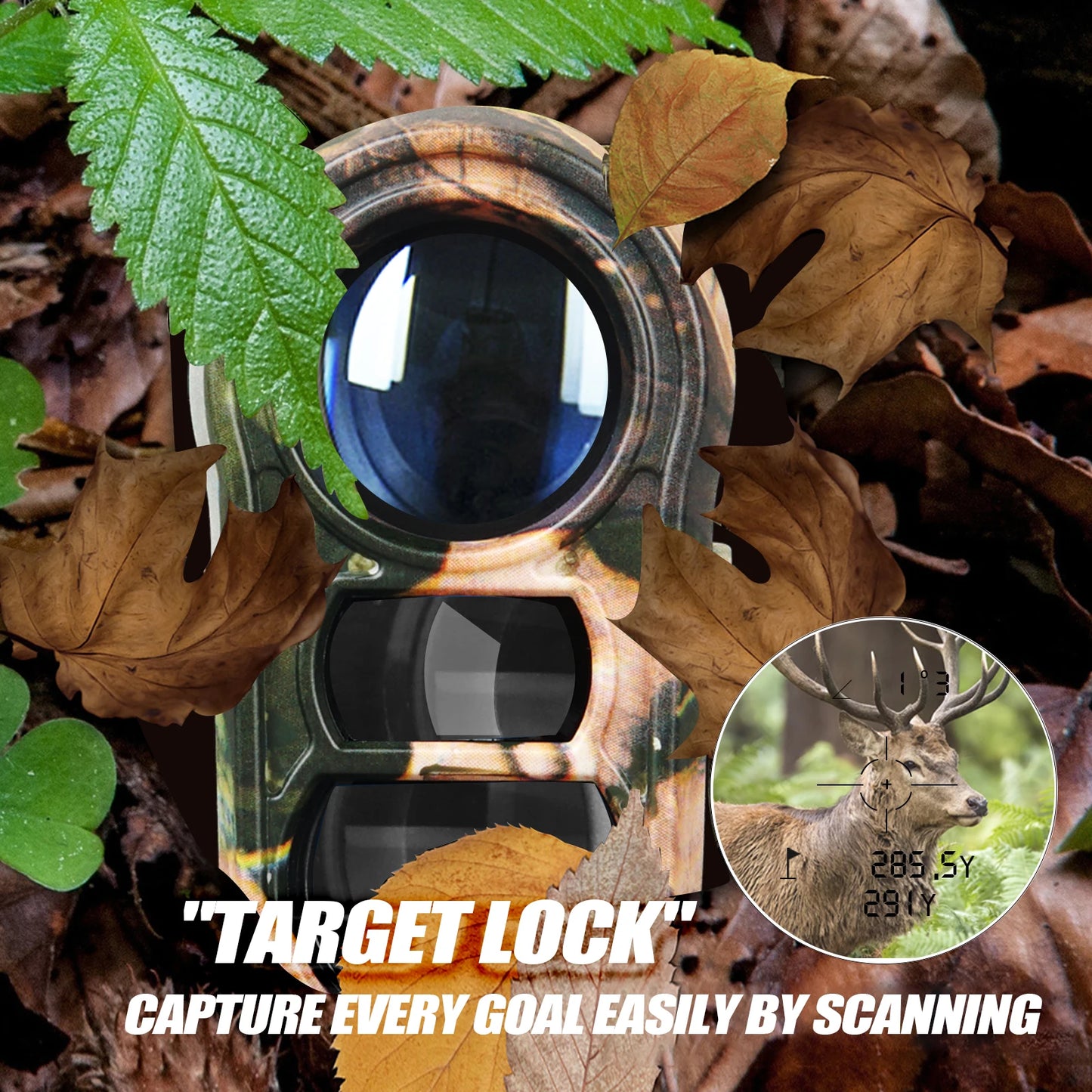 REVASRI Hunting Laser Rangefinder – 1000 Yards, Rechargeable Battery, Target Acquisition Tech