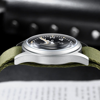 MILITREK 9001 Military Retro Men’s Watch - Quartz Stainless Steel Waterproof Sapphire Luminous Wristwatch