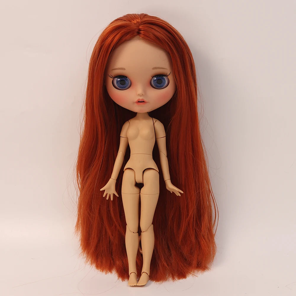 ICY DBS Blythe 1/6 BJD Doll – 30cm Tan Skin Matte Face Jointed Body, Anime Girl Toy Gift