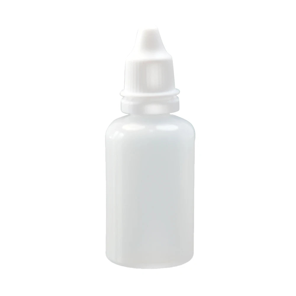 5PCS Squeezable Dropper Bottles — 5ML/10ML/15ML/20ML/30ML/50ML/100ML Refillable Plastic Bottles for Eye Liquid & Essentials