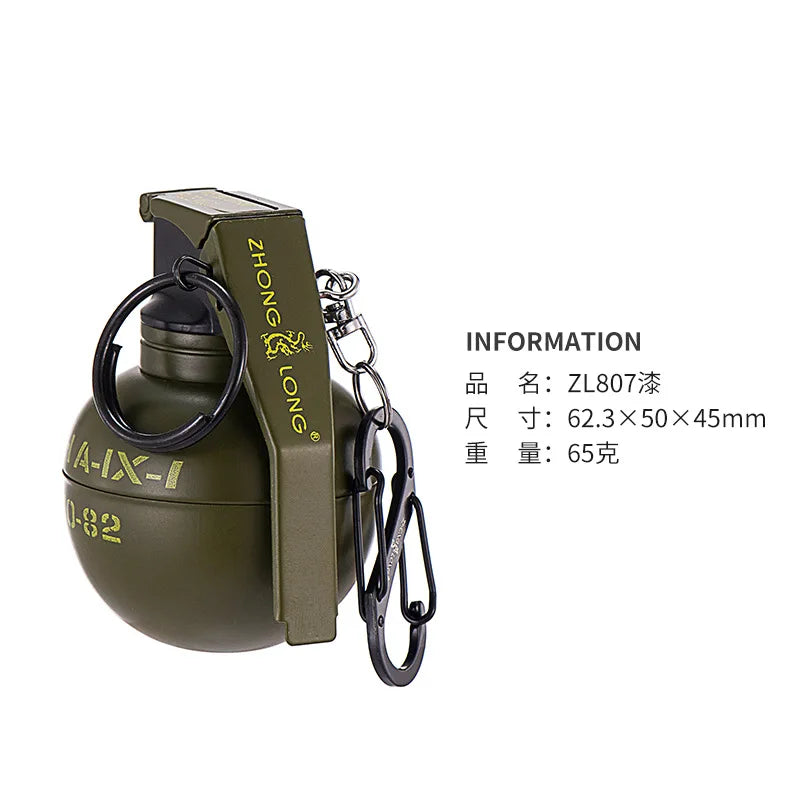 Grenade Model Cigar Lighter – Creative Metal Windproof Cigarette Lighter & Smoking Accessory
