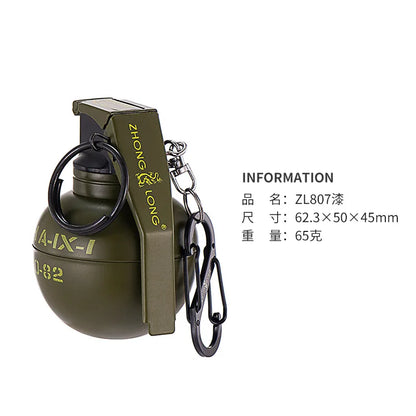 Grenade Model Cigar Lighter – Creative Metal Windproof Cigarette Lighter & Smoking Accessory