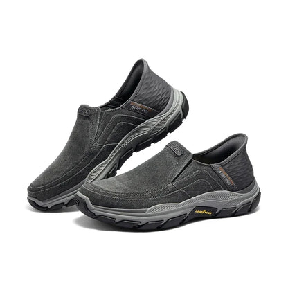 Skechers DJ RESPECTED Men's Slip-On Shoes - Lightweight Casual Canvas, Comfortable, Breathable & Anti-Slip Sneakers