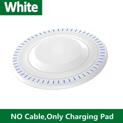 100W Fast Wireless Charger Pad - Charging Station for iPhone 15/14/13/12/X/8, Samsung Galaxy & Xiaomi