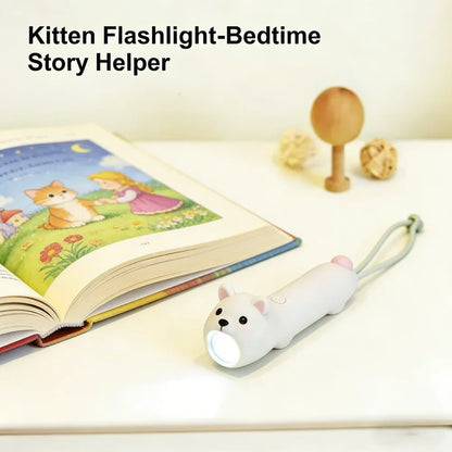 GGbingo Cute Silicone LED Flashlight – USB Rechargeable Bear and Rabbit Torch for Kids, Home, and Outdoor Use