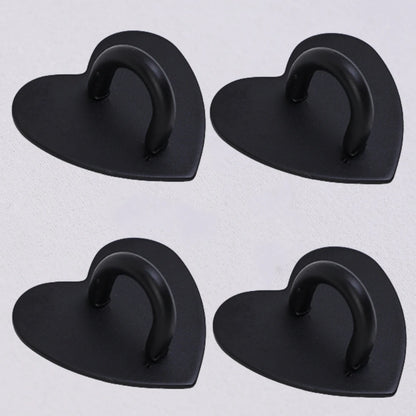 Kawaii Metal Heart Phone Charm — Adhesive Holder, Finger Ring Stand, Case Hook & Buckle Accessory with String