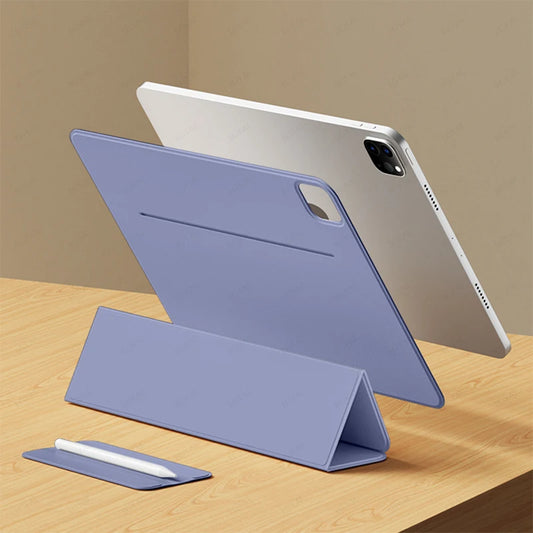 Smart Magnetic Cover for iPad Pro 11/12.9/13 – Tablet Case for iPad Air 5 & M4/M2 2024